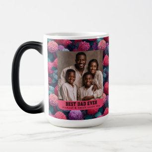 Mug Magique Fête des Pères Fleur d'Hydrangea Victorienne Thé d