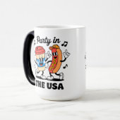 Mug Magique Fête USA (Devant gauche)