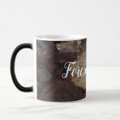 Mug Magique feuilles Brown tombés après la pluie (Gauche)