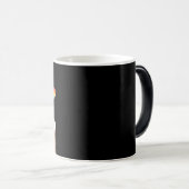 Mug Magique Fierté amour. L'amour est juste. Mois de fierté. (Devant droit)