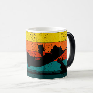 Mug Magique Fille Hammock Lecture - Sunset Serenity