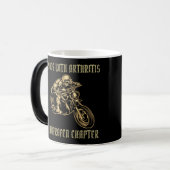 Mug Magique Fils De L'Arthrite Ibuprofène Chapitre, Bikers (Devant gauche)