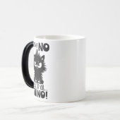Mug Magique First Of All, No Funny Cat Lover Gift (Devant gauche)