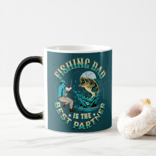 Mug Magique Fishing Dad Is The Best Partner