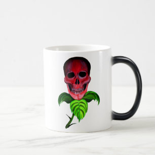 Mug Magique Fleur crâne