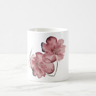Mug Magique Fleur de aquarelle minimaliste