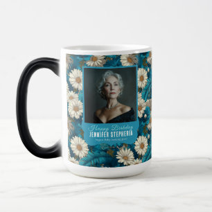 Mug Magique Fleur de Marguerite Féminin Anniversaire Pour Elle