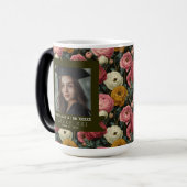 Mug Magique Fleur de Ranunculus Gras École Supérieure Diplômée (Devant gauche)