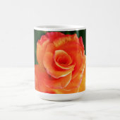 Mug Magique Fleur de rose orange (Centre)