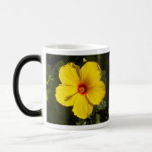 Mug Magique Fleur d'Hibiscus jaune (Gauche)