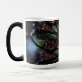 Mug Magique Fleur imaginaire fractale douce et tendresse (Gauche)