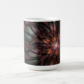 Mug Magique Fleur imaginaire fractale douce et tendresse (Centre)