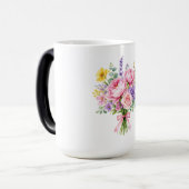 Mug Magique Fleurs (Devant gauche)