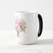 Mug Magique Fleurs (Devant droit)