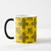 Mug Magique Fleurs Art Déco dans le style rétro (Gauche)
