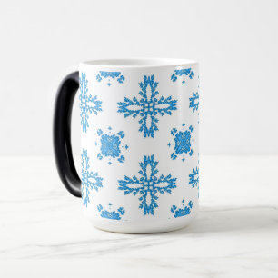 Mug Magique Fleurs Artdeco dans le style rétro