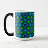 Mug Magique Fleurs Artdeco dans le style rétro (Gauche)