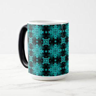 Mug Magique Fleurs Artdeco dans le style rétro