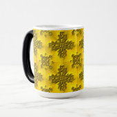 Mug Magique Fleurs Artdeco dans le style rétro (Devant gauche)