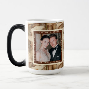 Mug Magique Fleurs de calla élégantes en ivoire, charme de mar