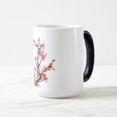 Mug Magique fleurs de cerisier (Devant droit)