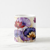 Mug Magique Fleurs de Lotus décoratives Design #1 (Centre)