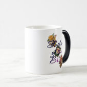 Mug Magique Fleurs du Père de la Mariée (Devant droit)