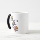 Mug Magique Fleurs du Père de la Mariée (Devant gauche)