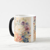 Mug Magique fleurs en capital (Devant gauche)