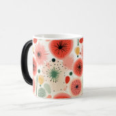 Mug Magique Fleurs florissantes en couleur complète (Devant gauche)