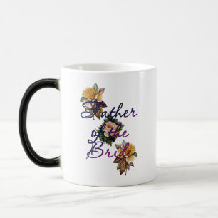 Mug Magique Fleurs pour le Père de la Mariée