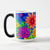 Mug Magique Floral Abstrait n° 5 - (Gauche)