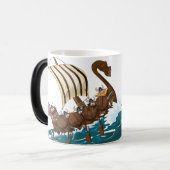 Mug Magique Flotte d'invasion Viking (Devant gauche)