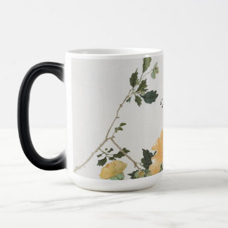 Mug Magique Flower and Bee Nature Art Design 