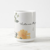 Mug Magique Flower and Bee Nature Art Design  (Centre)