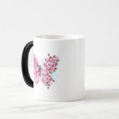 Mug Magique Flower Butterfly (Devant gauche)