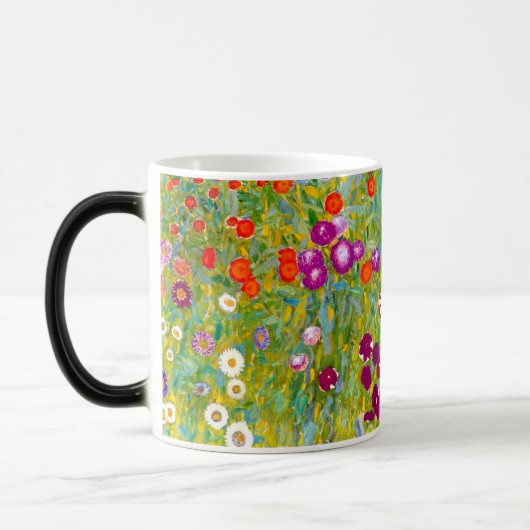 Mug Magique Flower Garden by Gustav Klimt (Gauche)