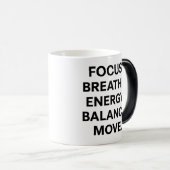 Mug Magique Focus Brethe Energy Balance Move - Motivationnel (Devant droit)