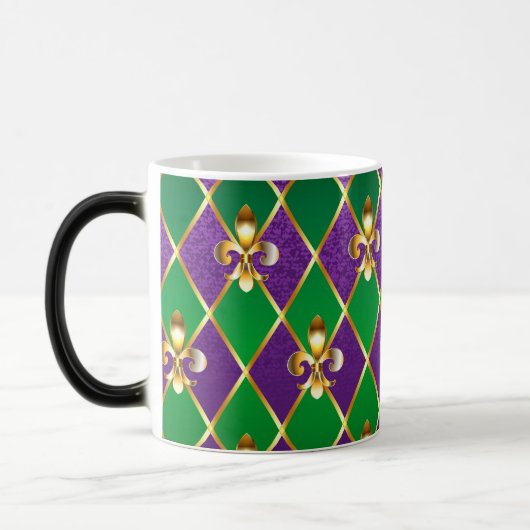 Mug Magique Fond de bijoux Mardi Gras (Gauche)