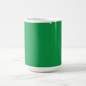Mug Magique Fond vert avec bordure blanche pour une esthétique (Centre)