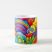 Mug Magique Fonds arc-en-ciel (Centre)