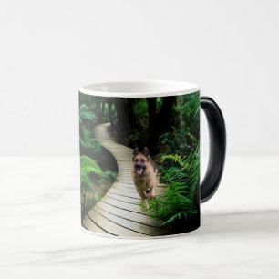 Mug Magique Forêt tropicale de berger allemand