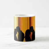 Mug Magique Forever in Love : Romantic Couple Silhouette (Centre)