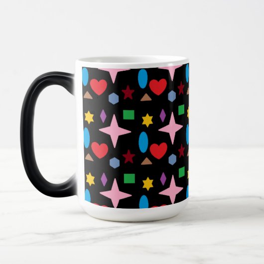 Mug Magique Formes colorées (Gauche)