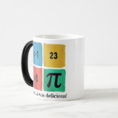 Mug Magique Formule mathématique Pi (Devant gauche)