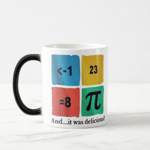 Mug Magique Formule mathématique Pi