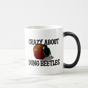 Mug Magique Fou au sujet des scarabées de Dung
