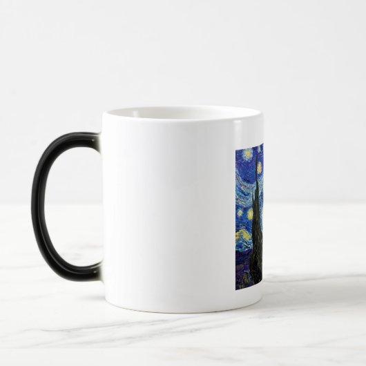 Mug Magique fourgon-gogh-Vincent-étoilé-nuit (Gauche)