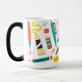 Mug Magique Fournitures Doodle Art (Gauche)