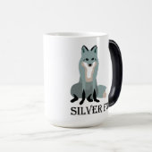 Mug Magique Fox argenté (Devant droit)